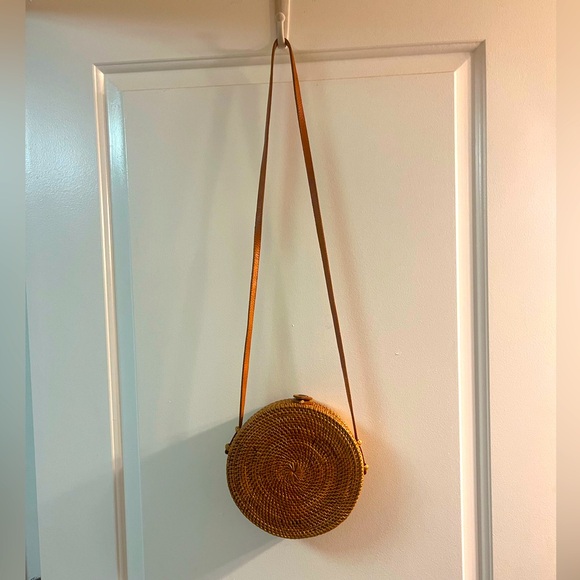 EUC: NORDSTROM Round Straw Bag - Picture 1 of 7